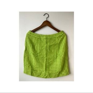 Vintage High Waist Miniskirt